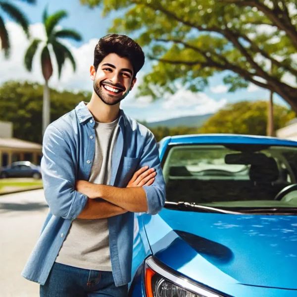 Primeiro carro do jovem