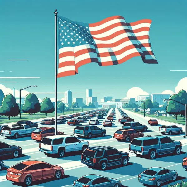 Carros do ex-presidente Jimmy Carter