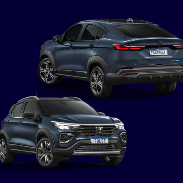 Fiat Pulse e Fastback 2025 hídridos