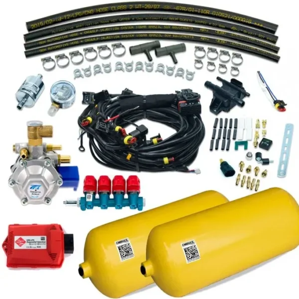 Como instalar kit gás