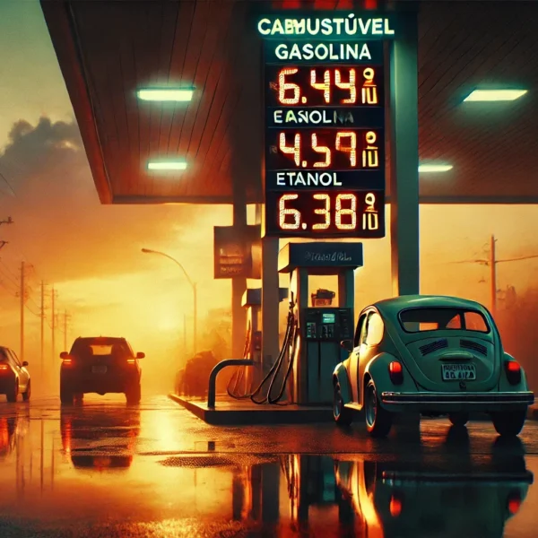 Média de preços da gasolina, etanol e diesel fevereiro 2025