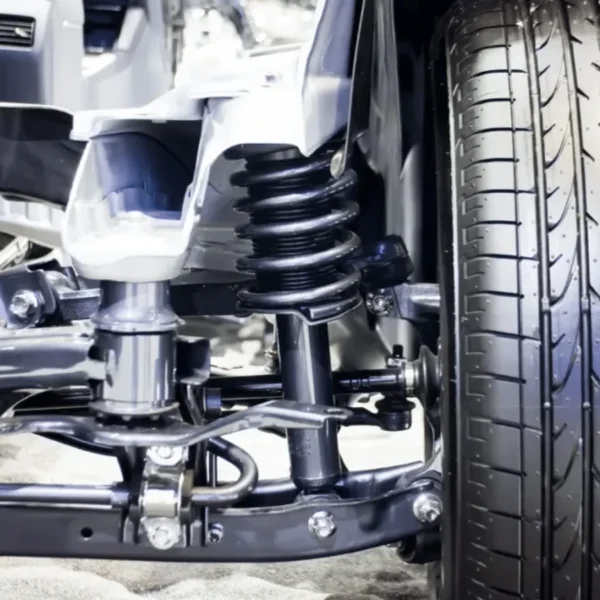 Itens que compõem a suspensão