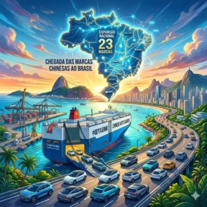 23 marcas de carros chineses no Brasil 2026